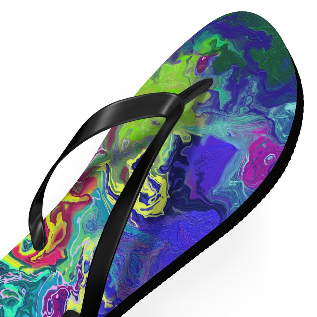 Vibrant Flip Flops