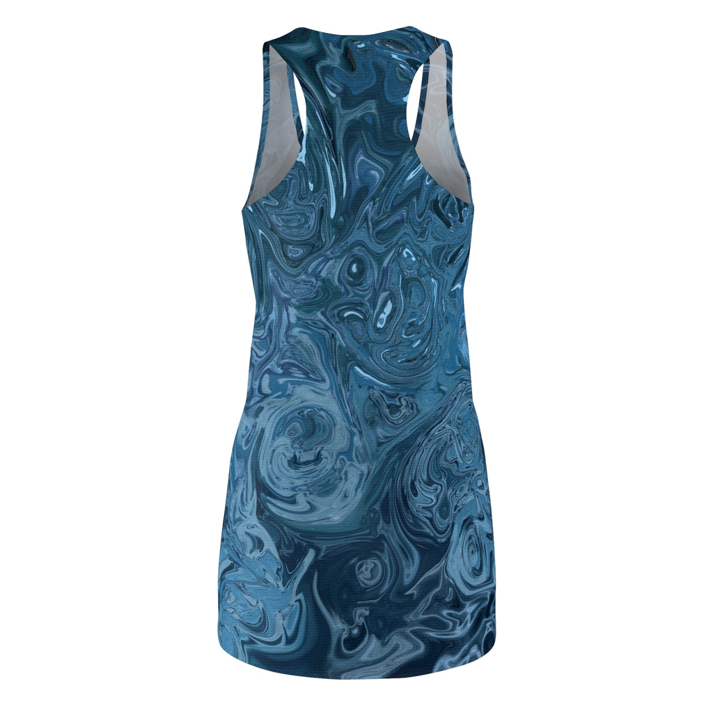 Abstract Racerback Dress