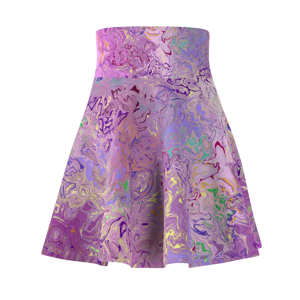 Whimsical Purple Women's Skater Skirt