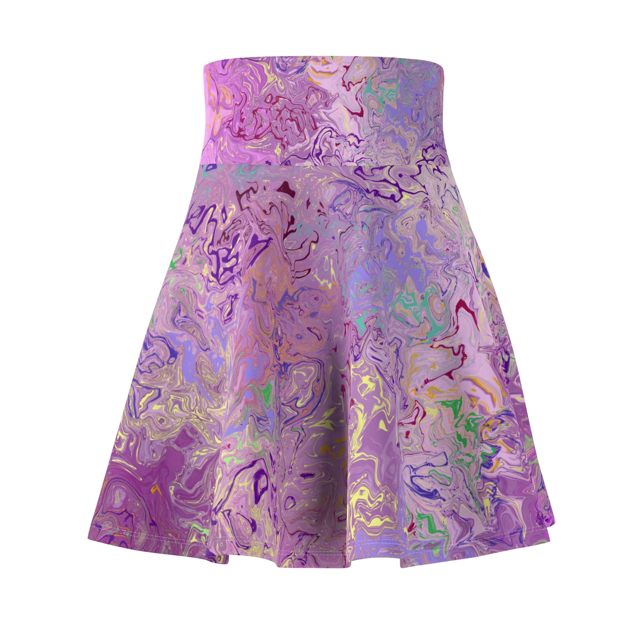 Whimsical Purple Women's Skater Skirt