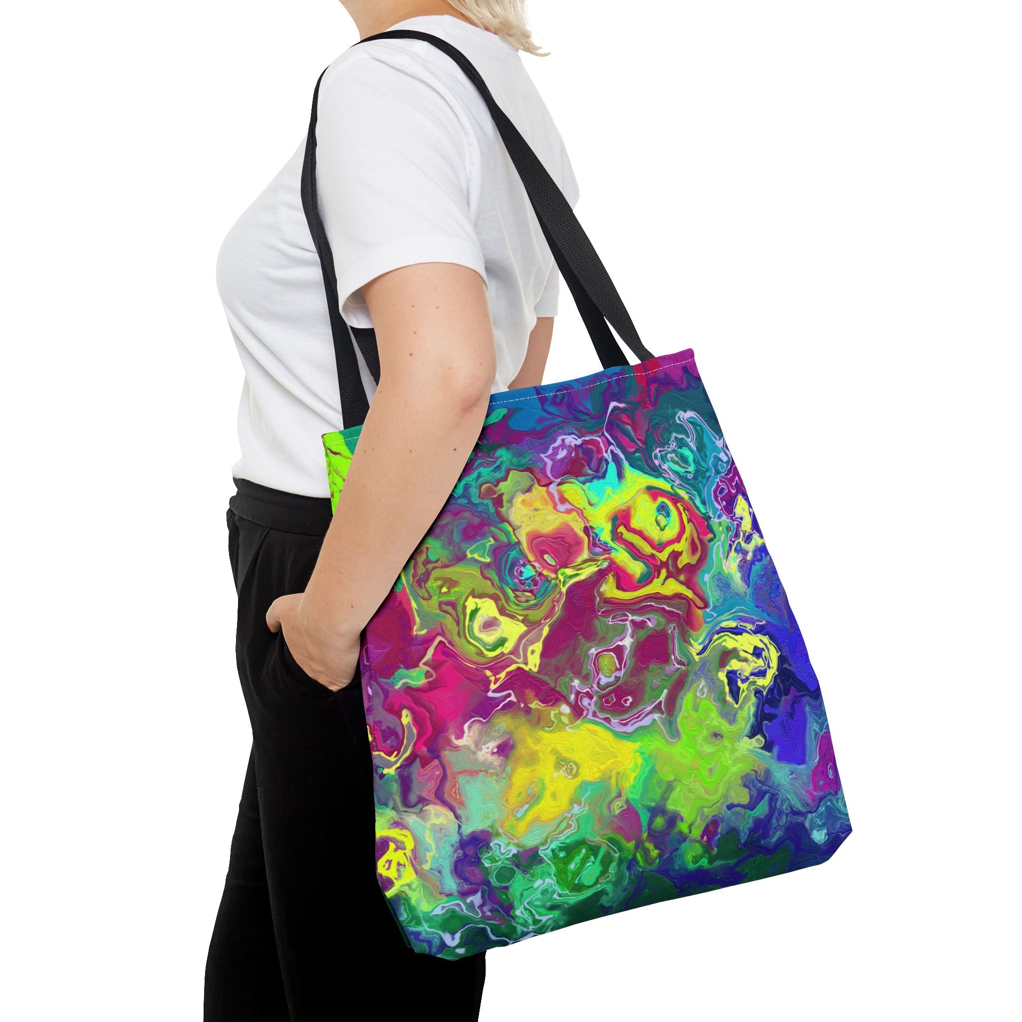Vibrant Abstract Tote Bag