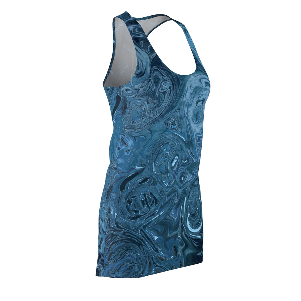 Abstract Racerback Dress