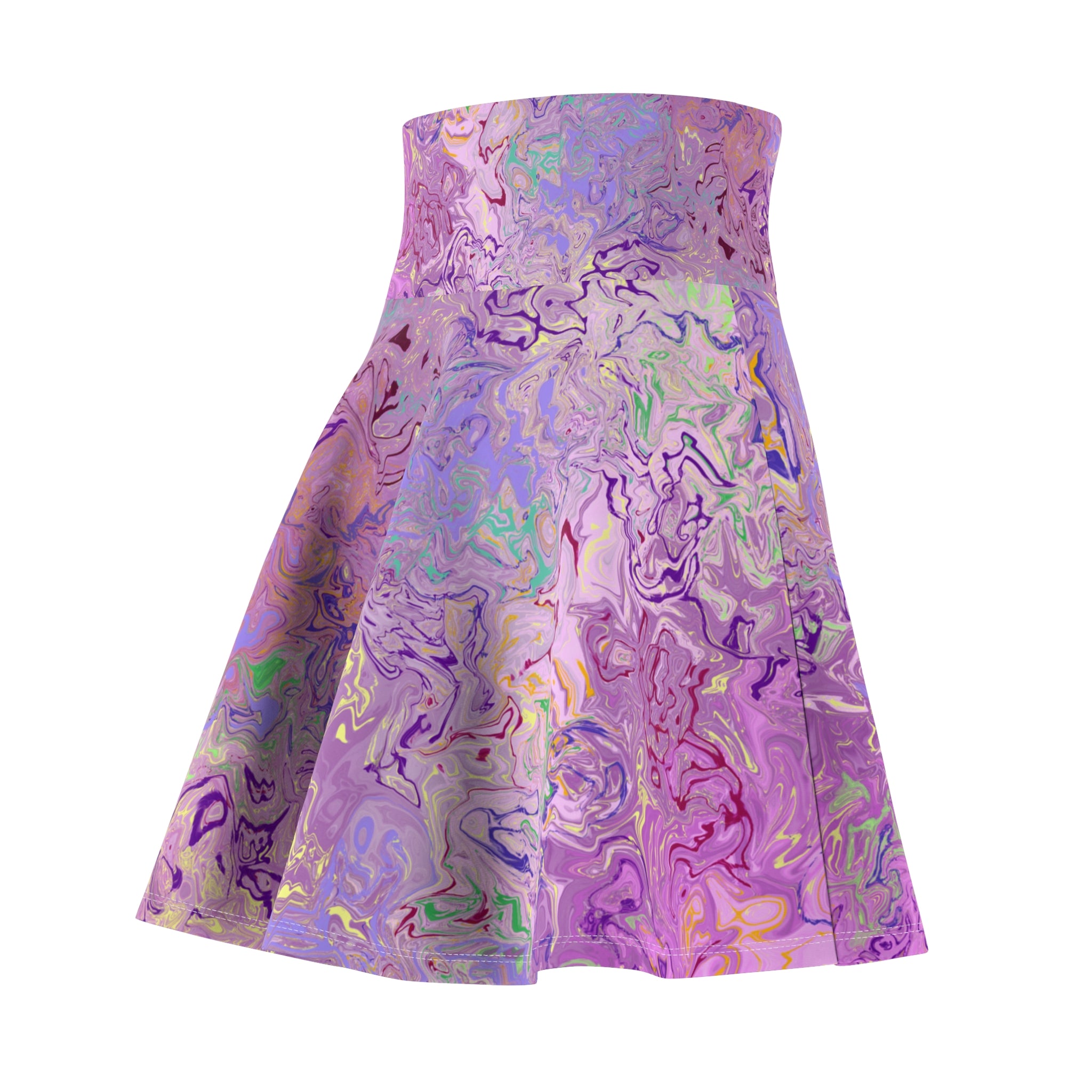 Whimsical Purple Women's Skater Skirt