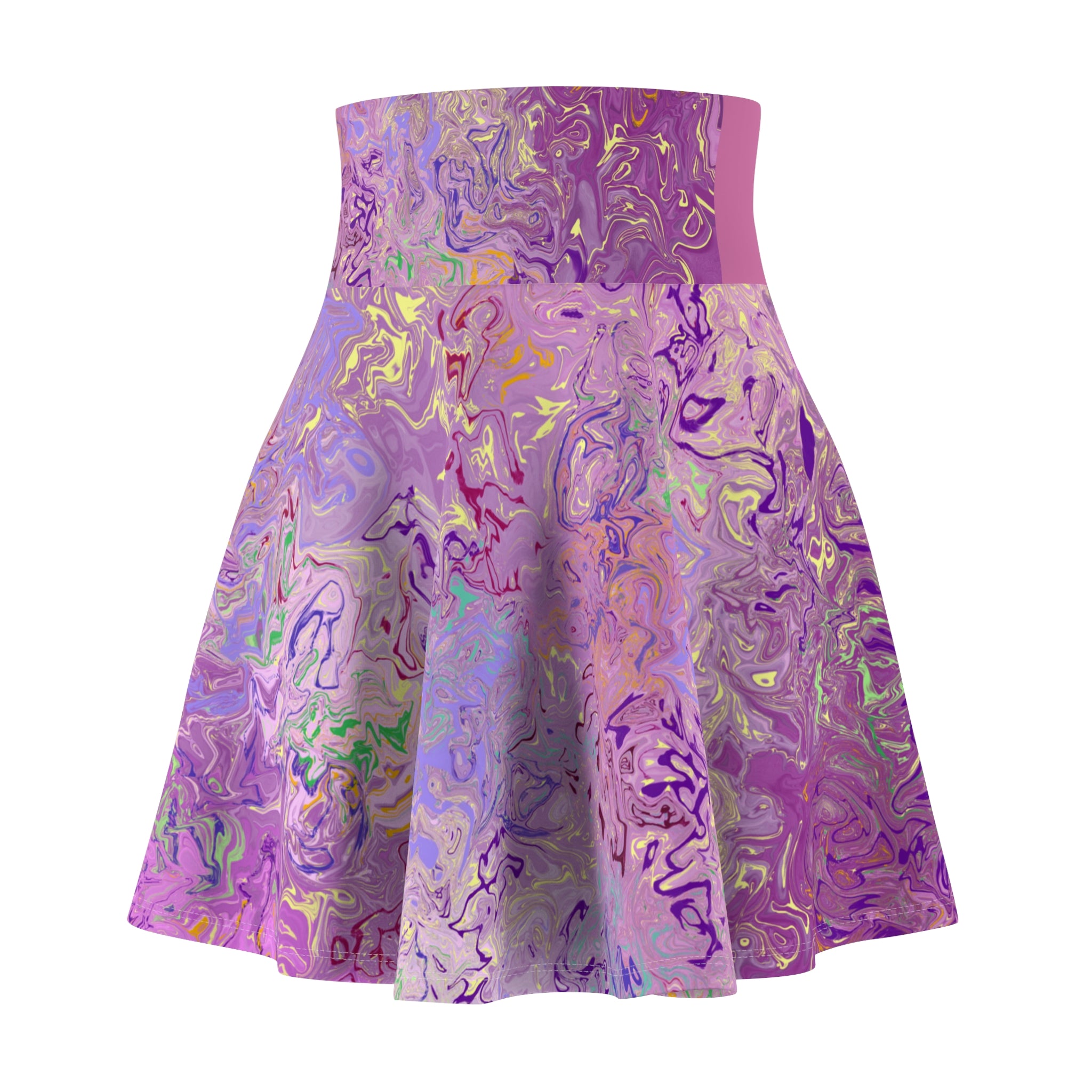 Whimsical Purple Women's Skater Skirt