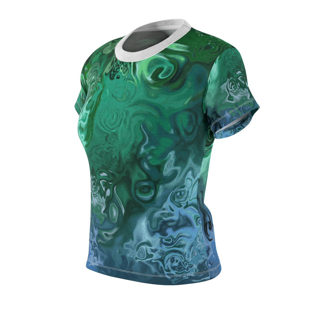 Nature-Inspired Women's Cut & Sew Tee, Abstract Art Shirt, Eco-Friendly Fashion, Unique Graphic Tee, Casual Summer Top, Gift for [...]