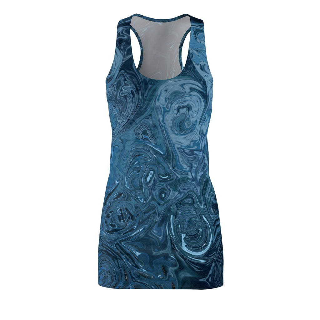 Abstract Racerback Dress
