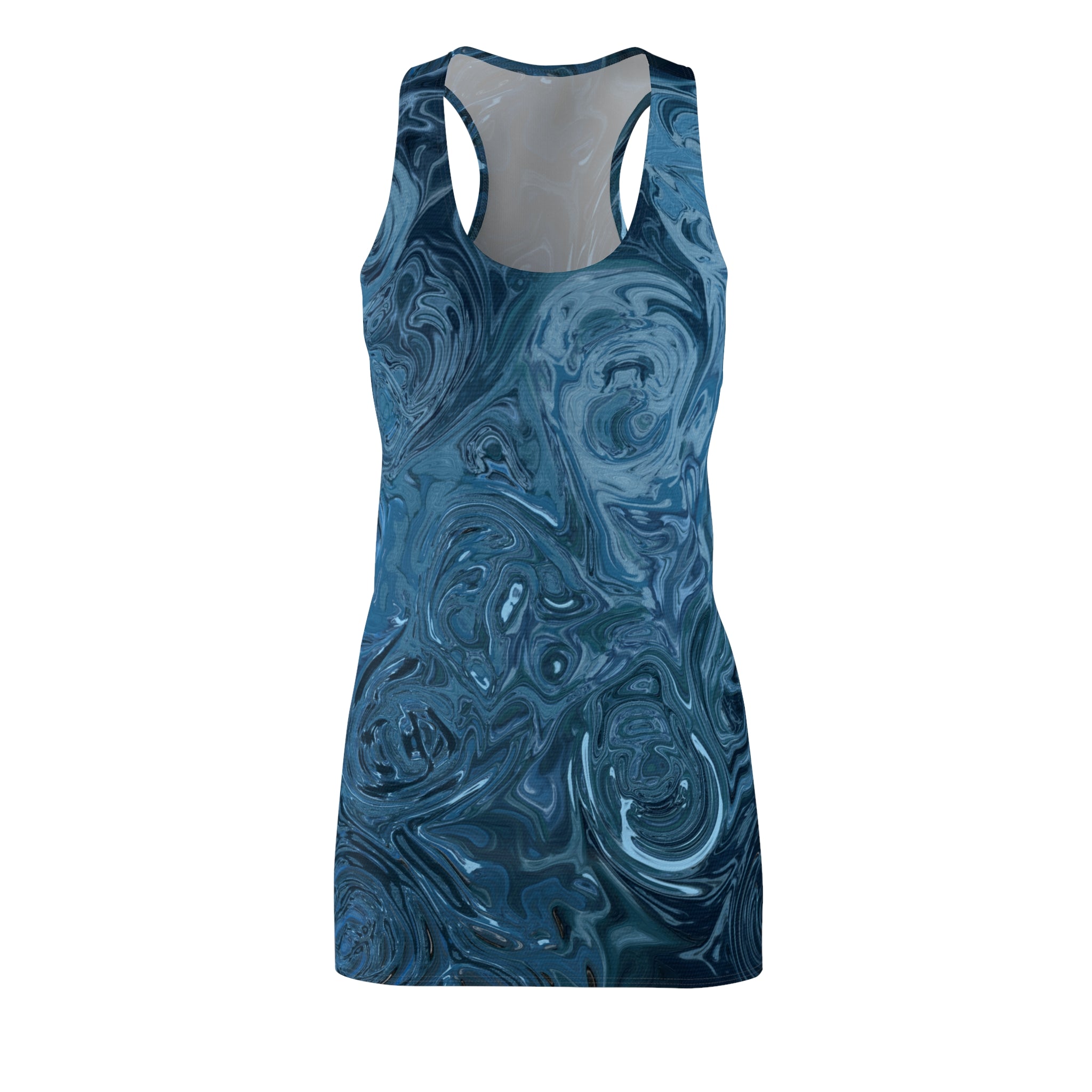 Abstract Racerback Dress