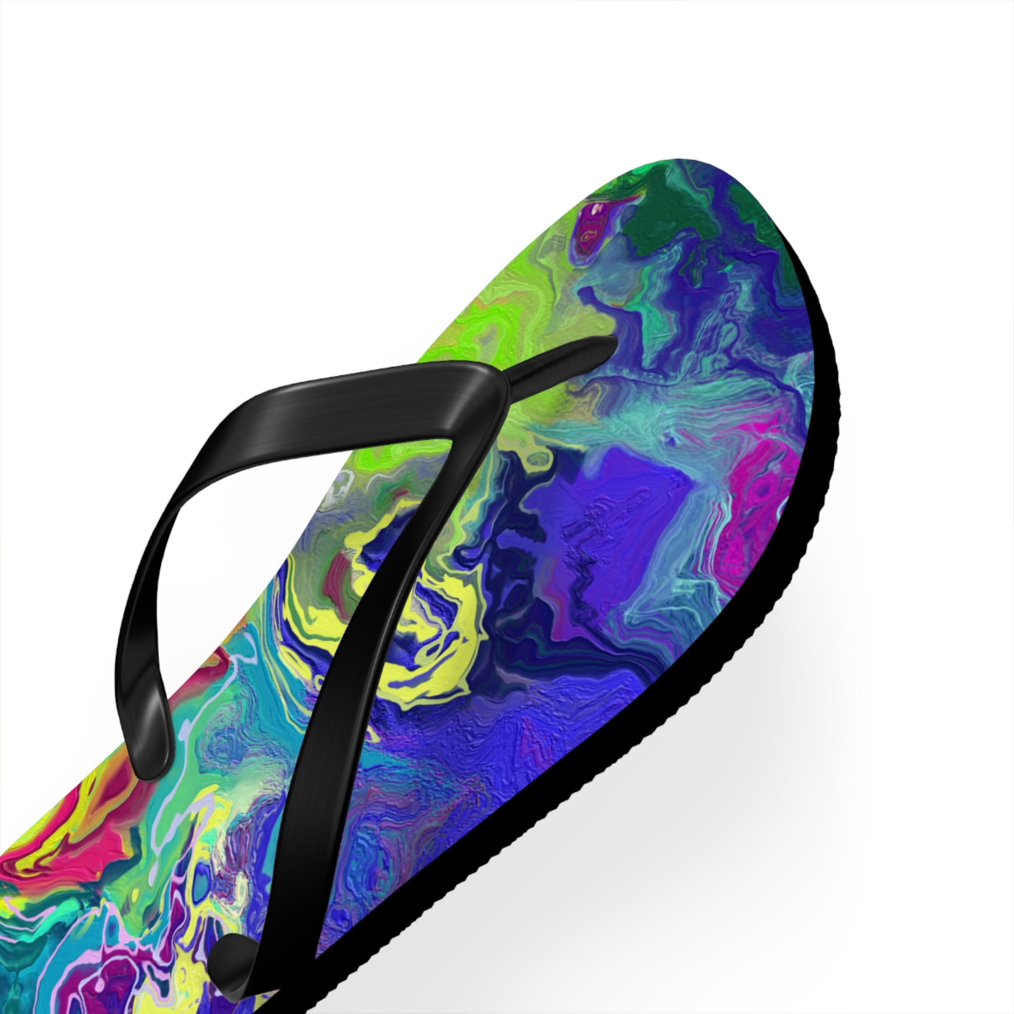 Vibrant Flip Flops
