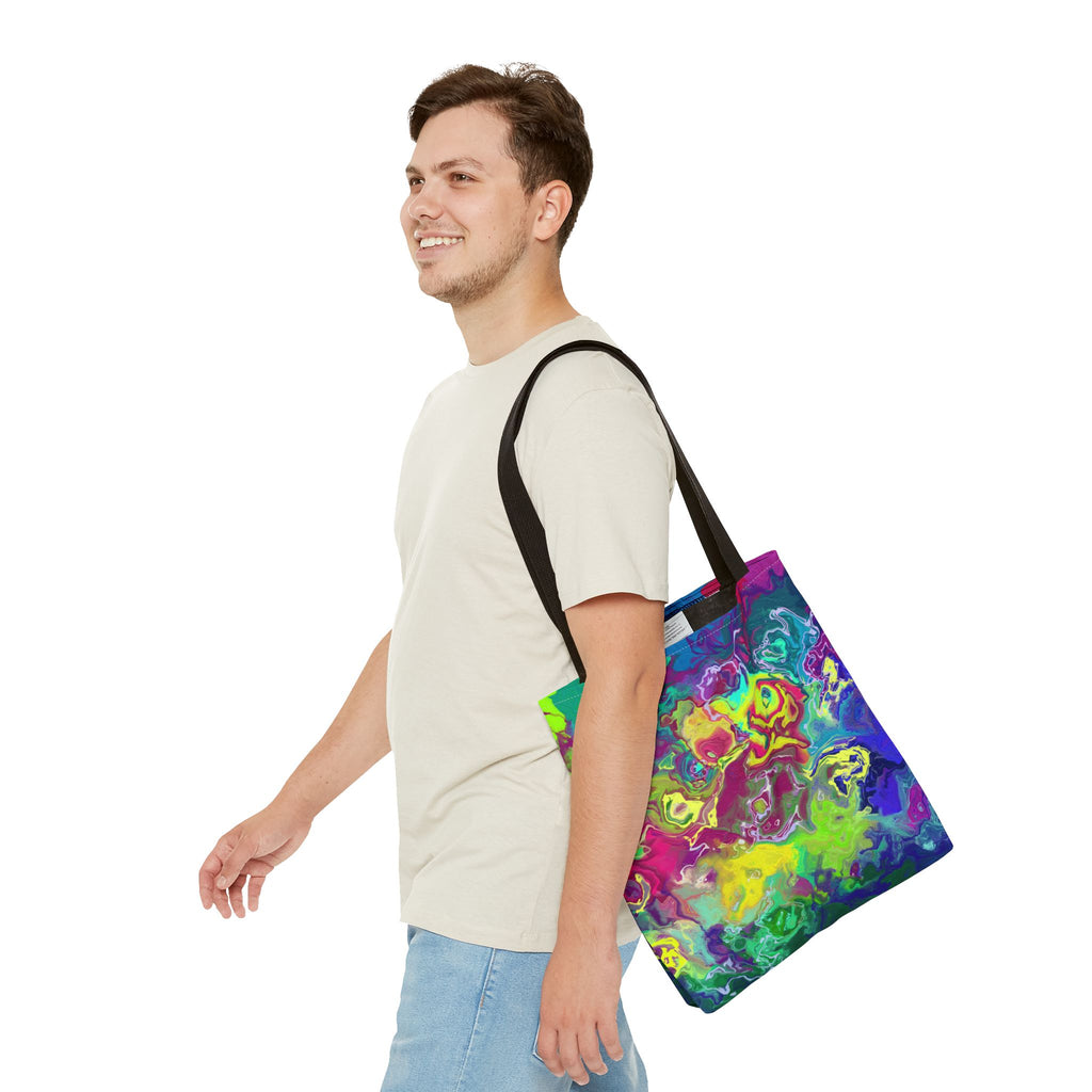 Vibrant Abstract Tote Bag