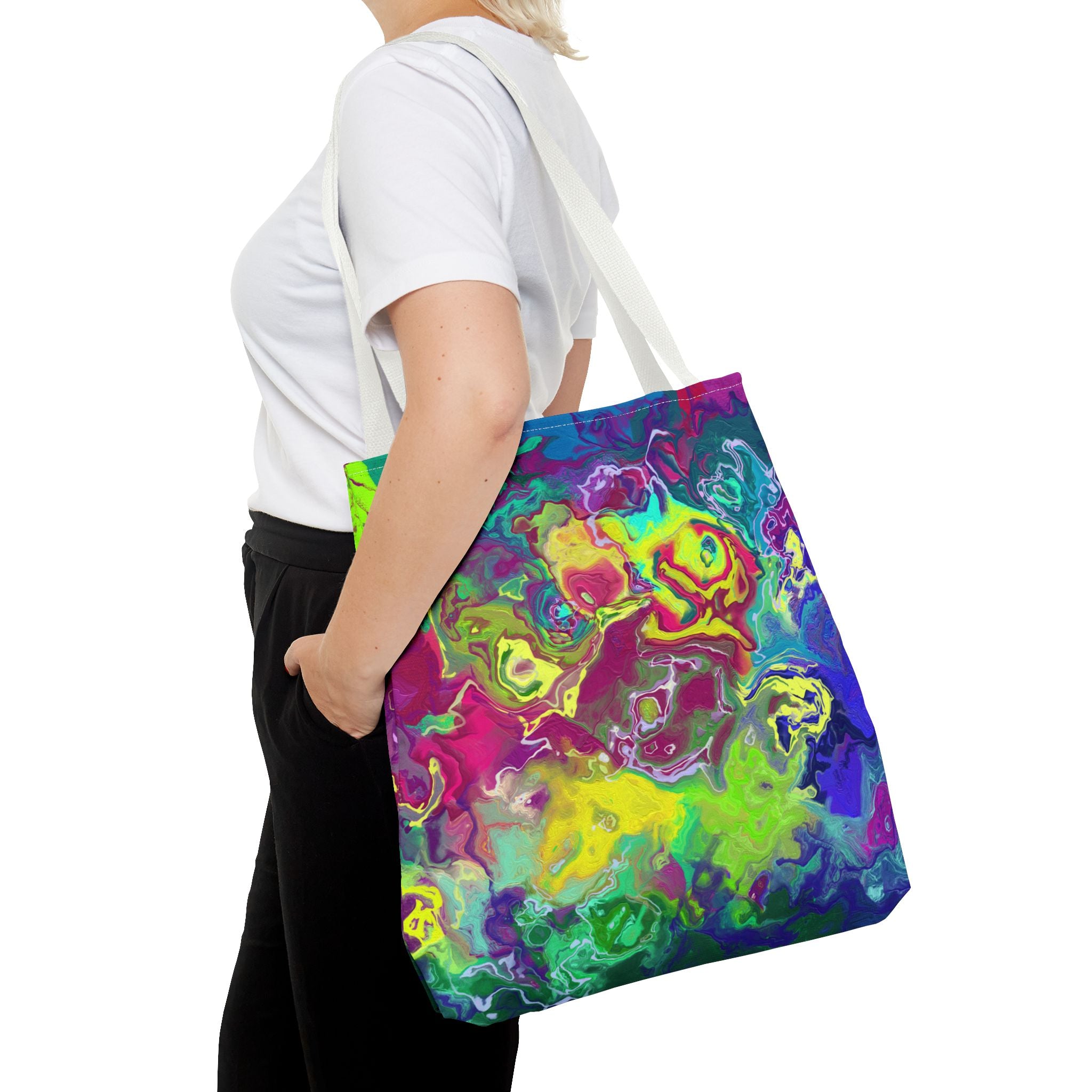 Vibrant Abstract Tote Bag
