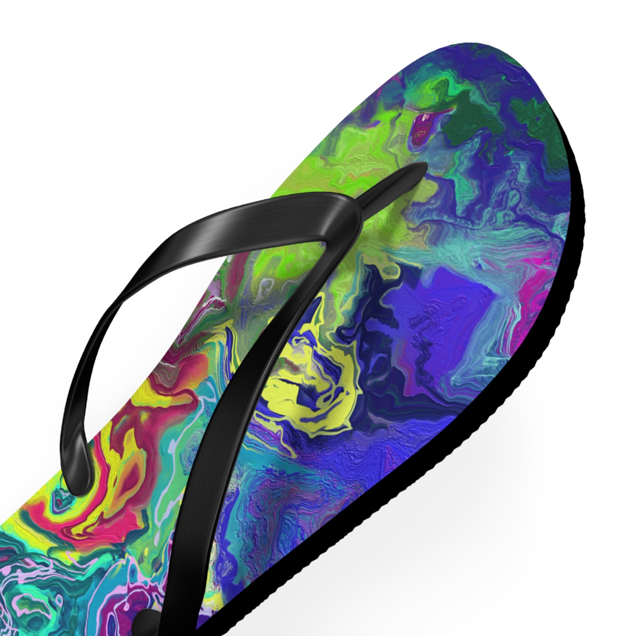 Vibrant Flip Flops