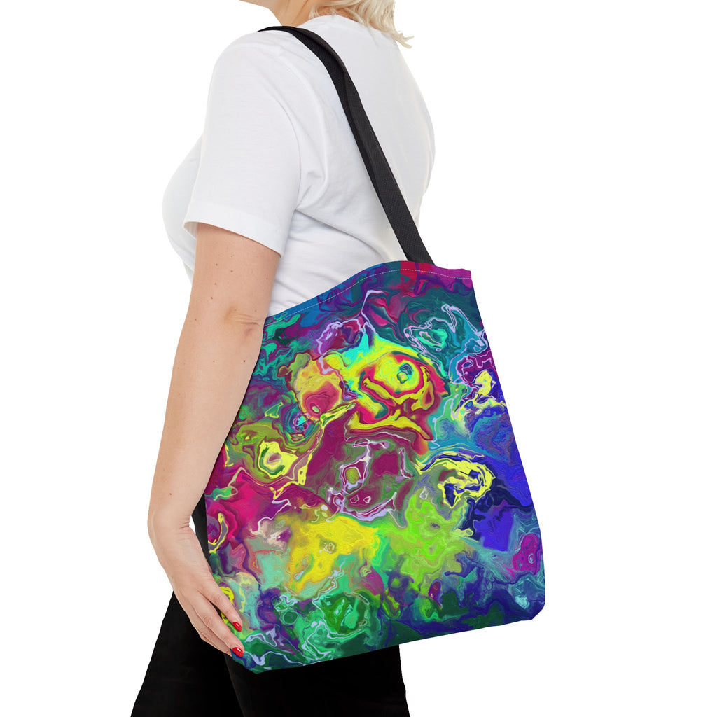 Vibrant Abstract Tote Bag