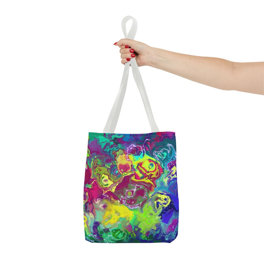 Vibrant Abstract Tote Bag