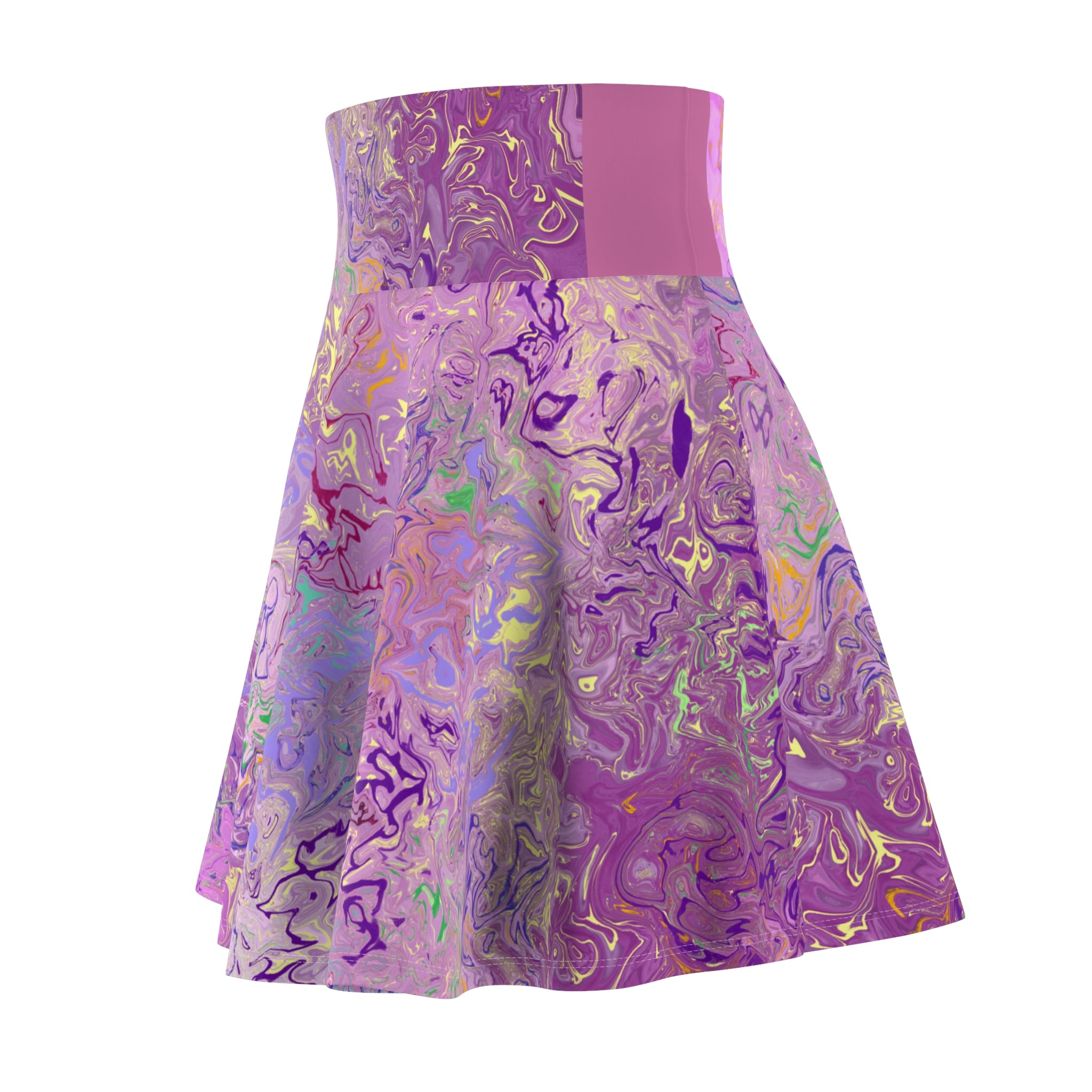 Whimsical Purple Women's Skater Skirt
