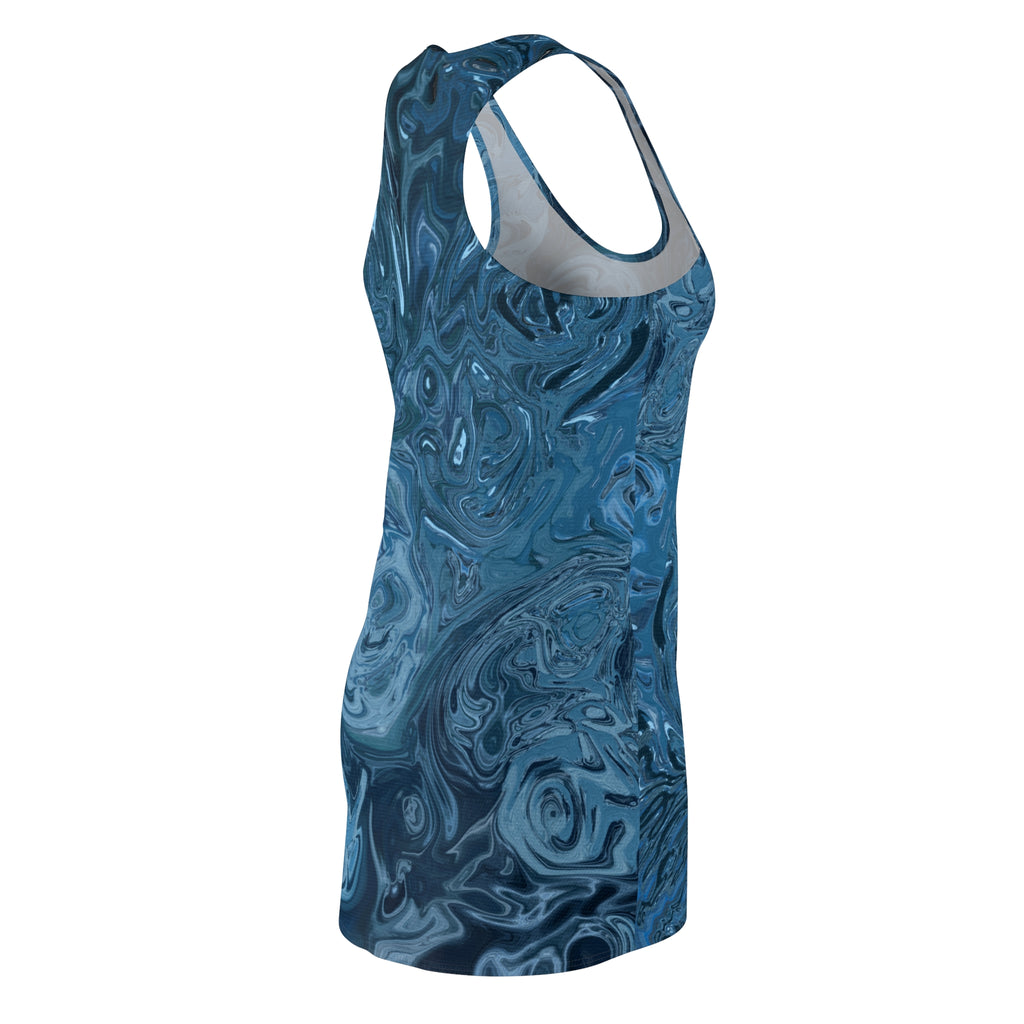 Abstract Racerback Dress