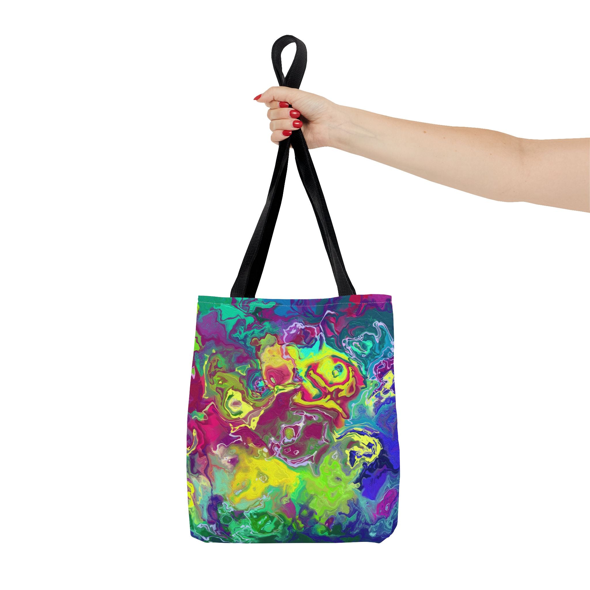 Vibrant Abstract Tote Bag