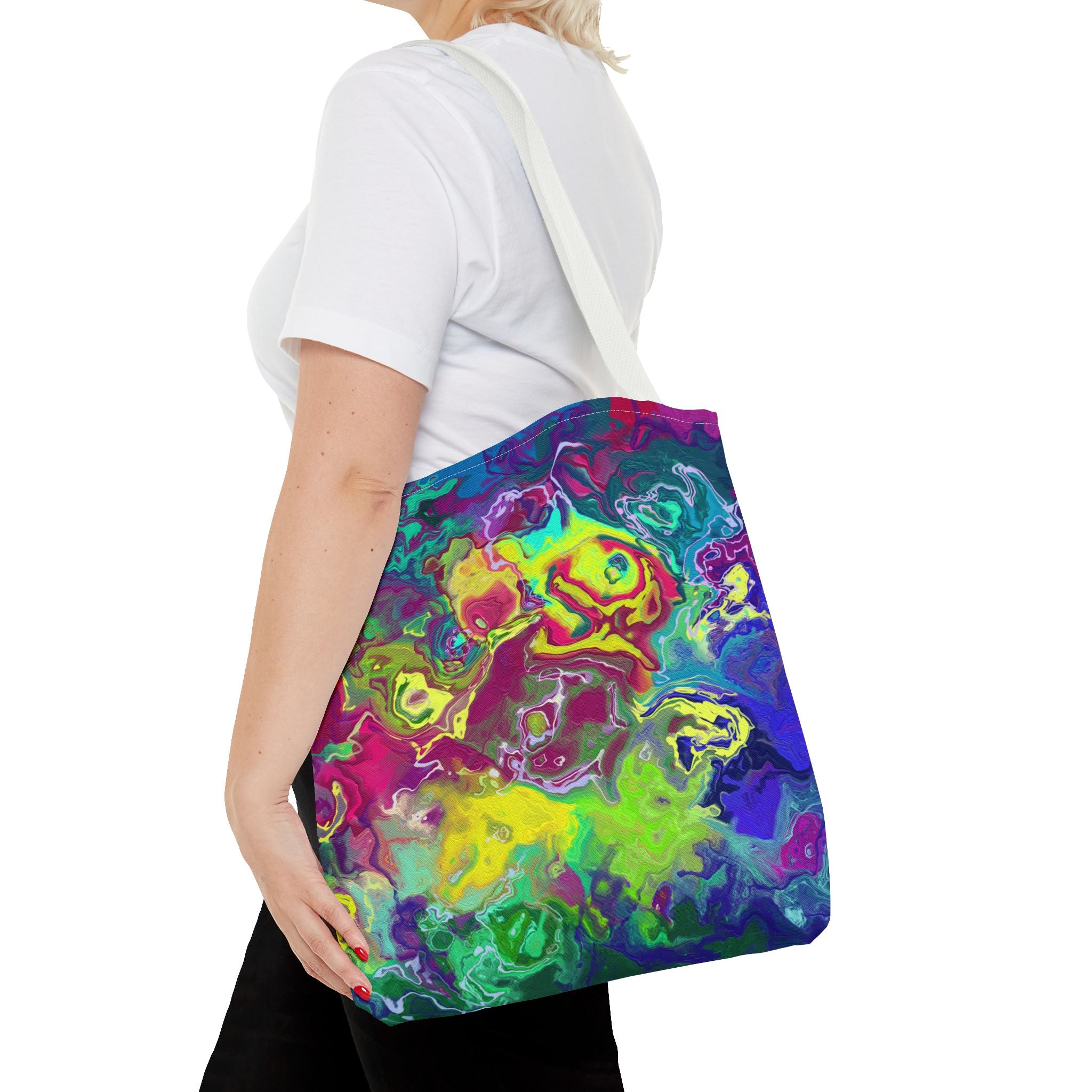 Vibrant Abstract Tote Bag