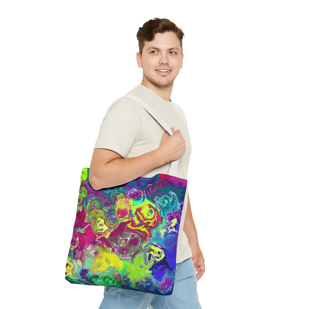 Vibrant Abstract Tote Bag